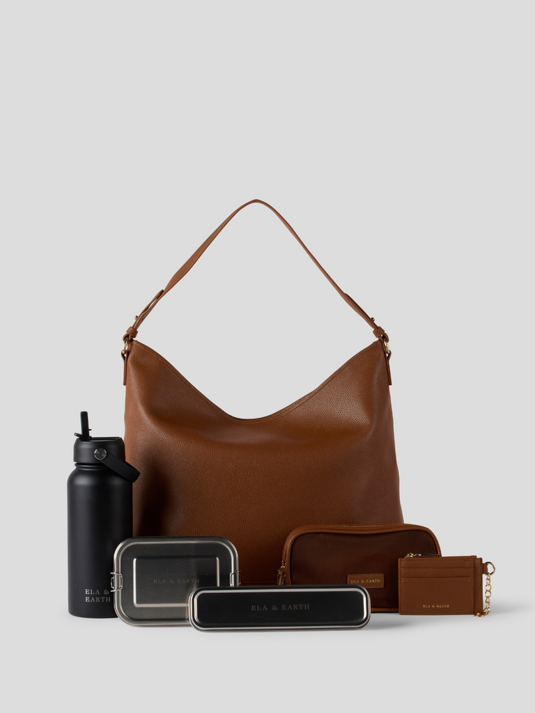 Ultimate Slouch Bag Set - Brown