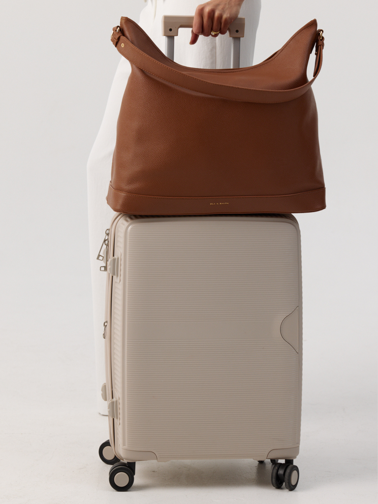 Oversized Slouch Bag - Caramel 