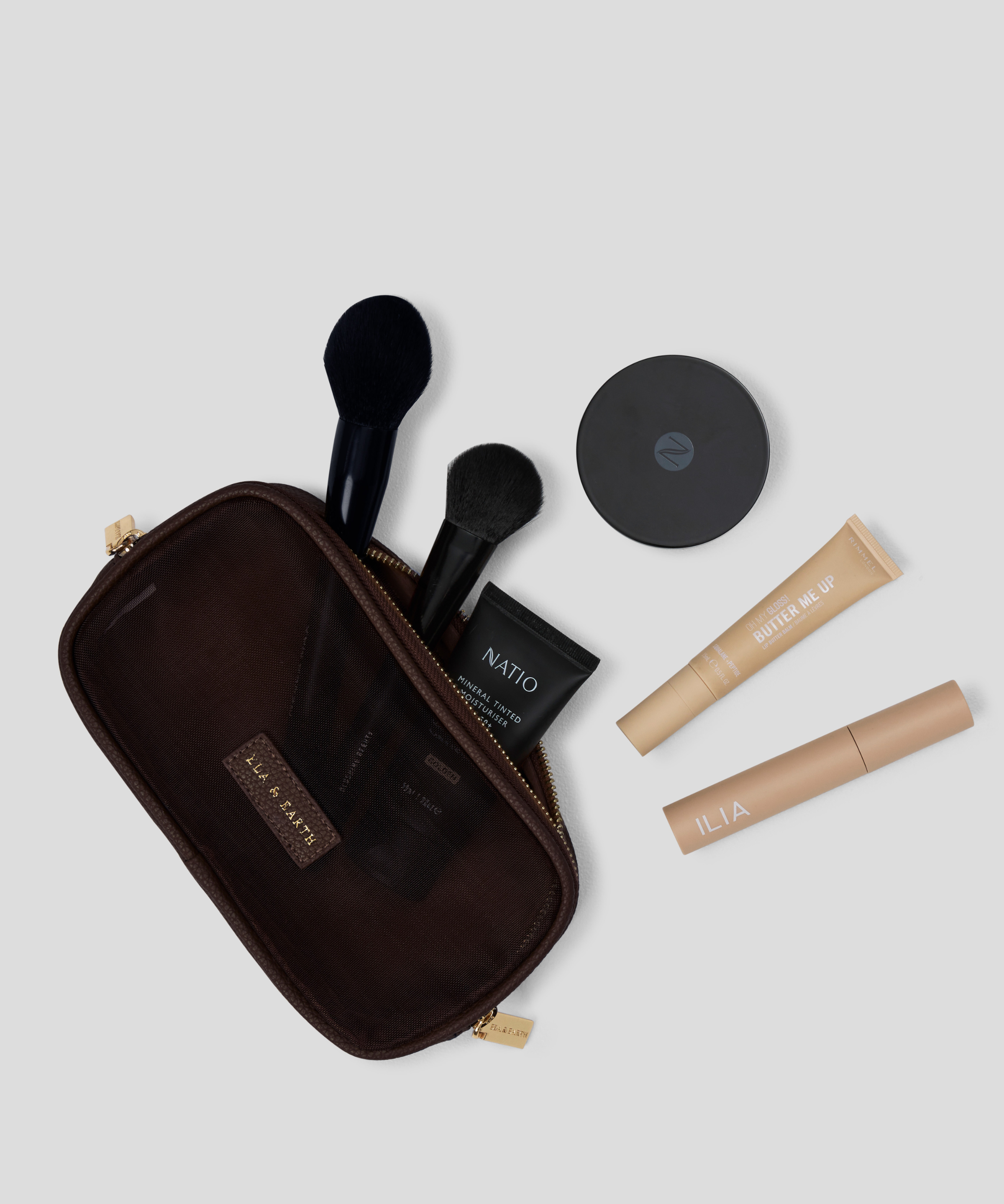 Chocolate - Arden Small Travel Case