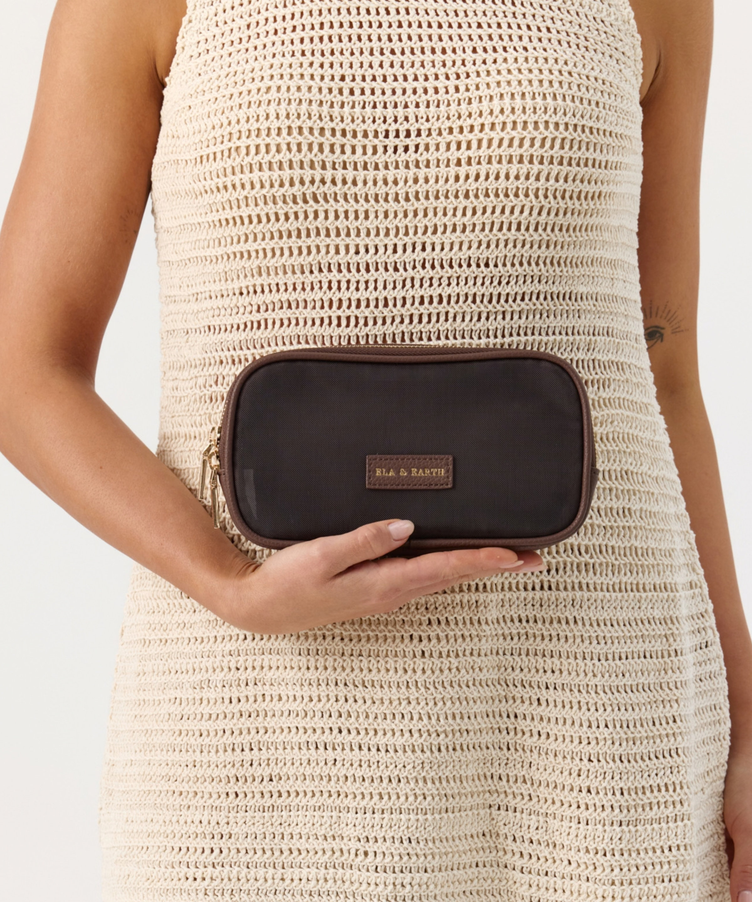 Chocolate - Arden Small Travel Case