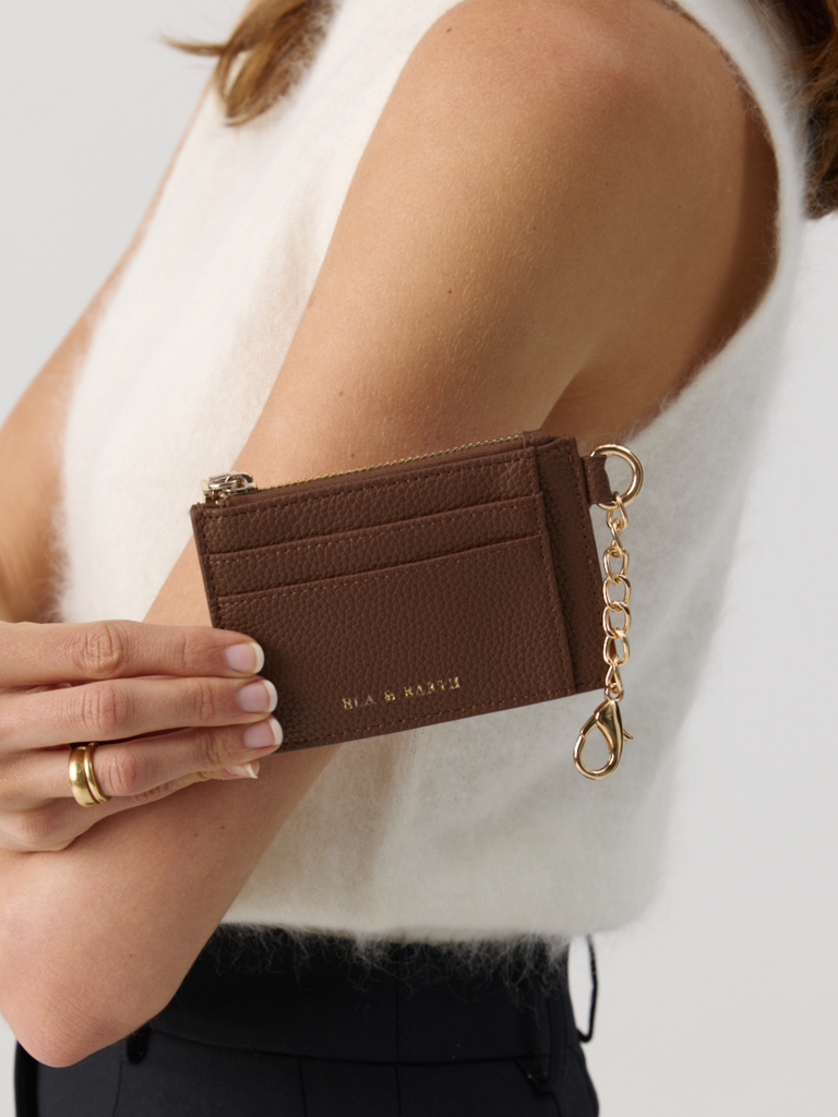 Womens purse - chocolate