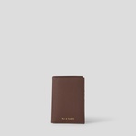 Single Passport Wallet - Chocolate