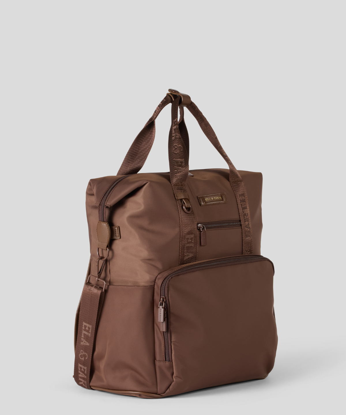 Compact backpack - cocoa
