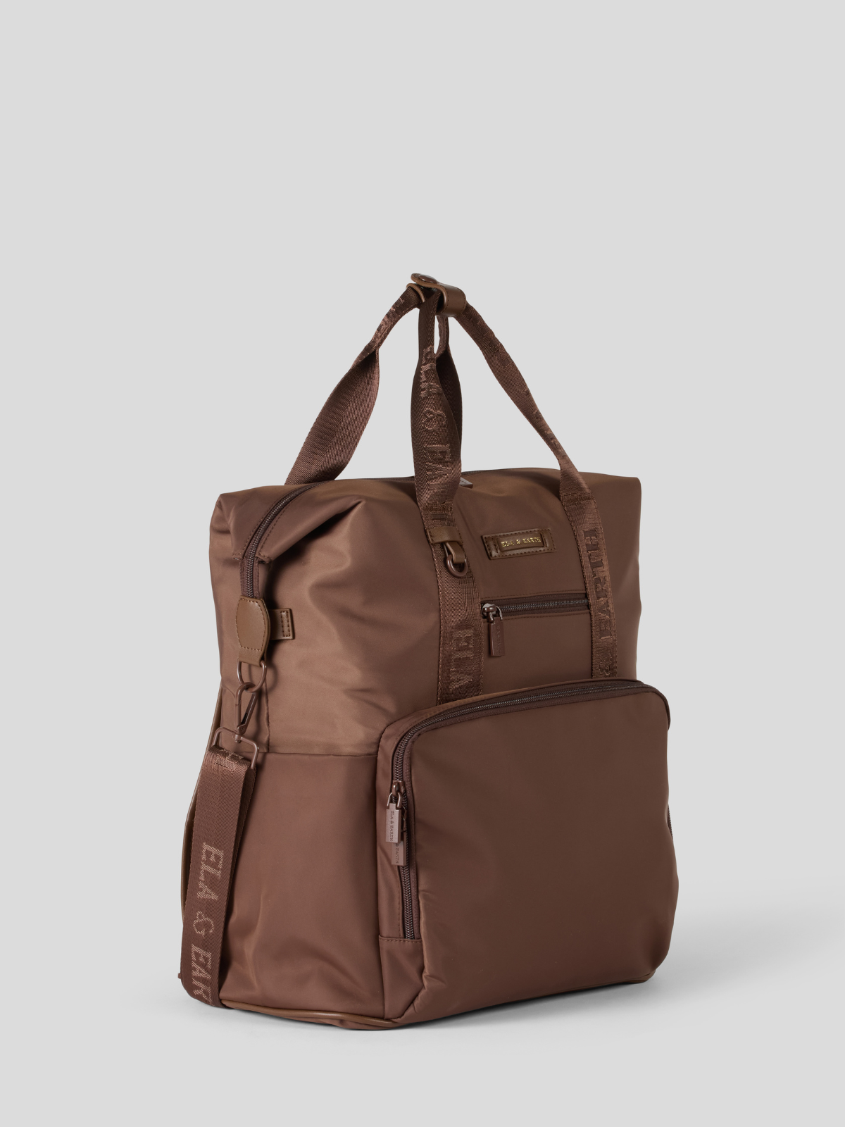Compact backpack - cocoa