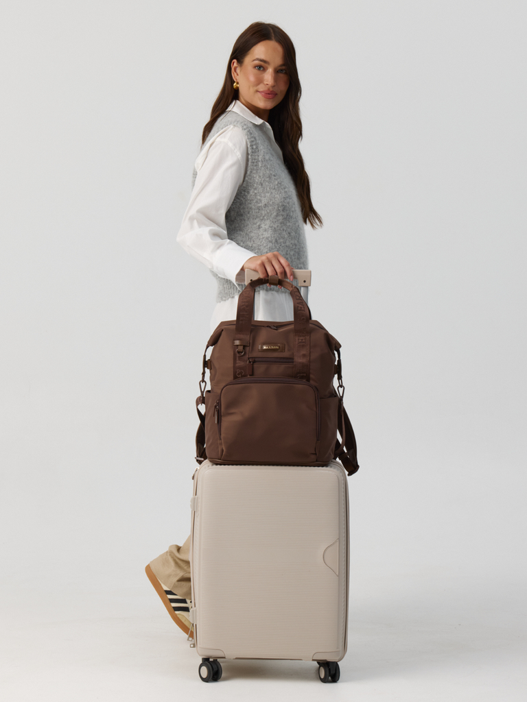 Cocoa - Odyssey Insulated Backpack [Small] – Ela & Earth