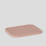 Dusty Pink - 2 Compartment Silicone Replacement Lid [Removable]