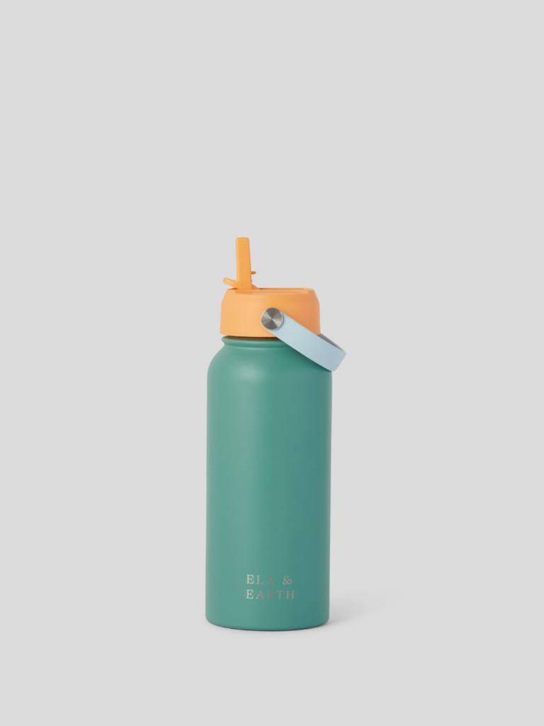 Insulated water bottle - green