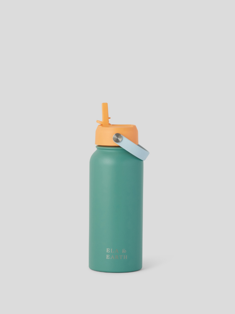 Insulated water bottle - green