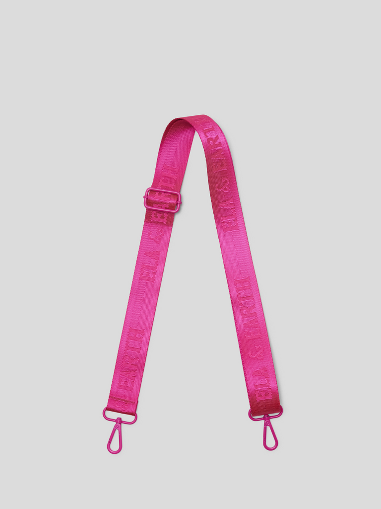 water bottle bag strap - pink