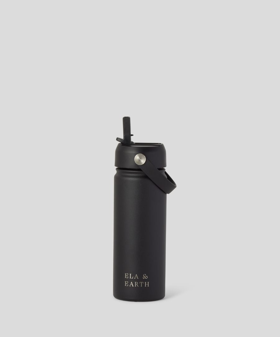 Insulated water bottle - black