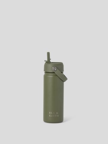 Insulated water bottle - Olive green