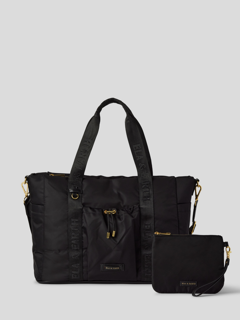 Tote and pouch - Black