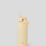 1 litre insulated water bottle - yellow