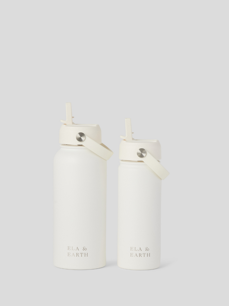 Insulated water bottle - White 