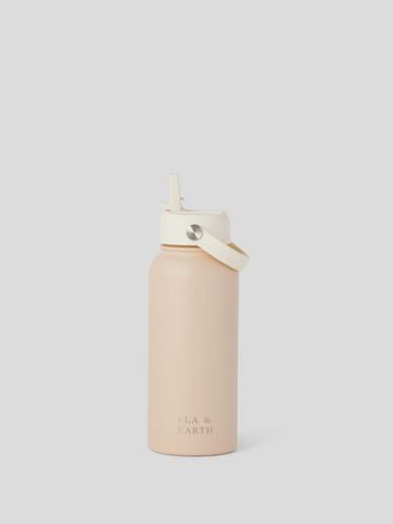 1 litre water bottle - nude