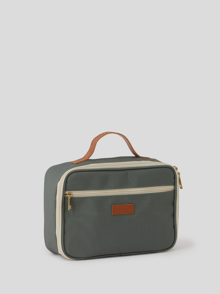 khaki kids insulated lunch bag 