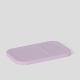 Lilac - 2 Compartment Silicone Replacement Lid [Removable]