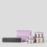 Lilac Silicone Lunch Set 
