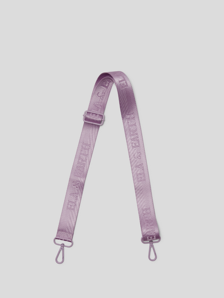 water bottle bag strap - lilac