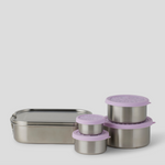 Stainless steel bento lunch box set