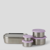 Stainless steel bento lunch box set