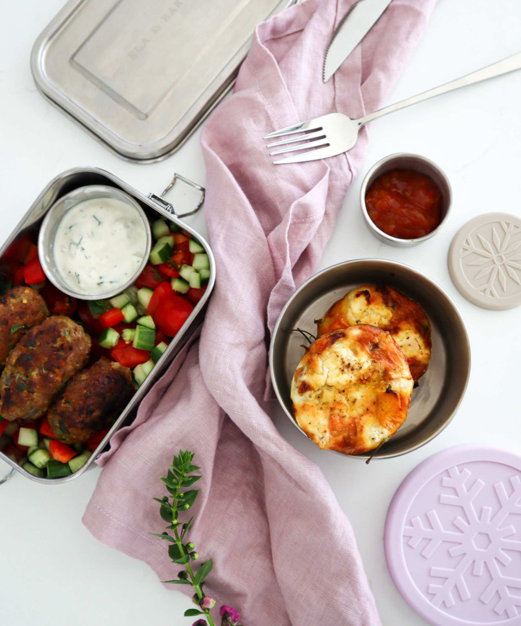 stainless steel food container