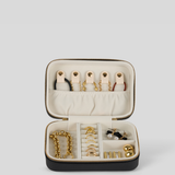 Black With Gold - Arden Jewellery Case [Medium]