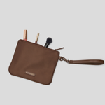 Insulated Makeup Pouch - chocolate 