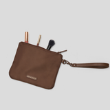 Insulated Makeup Pouch - chocolate 