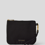 Medium Pouch - Black With Gold
