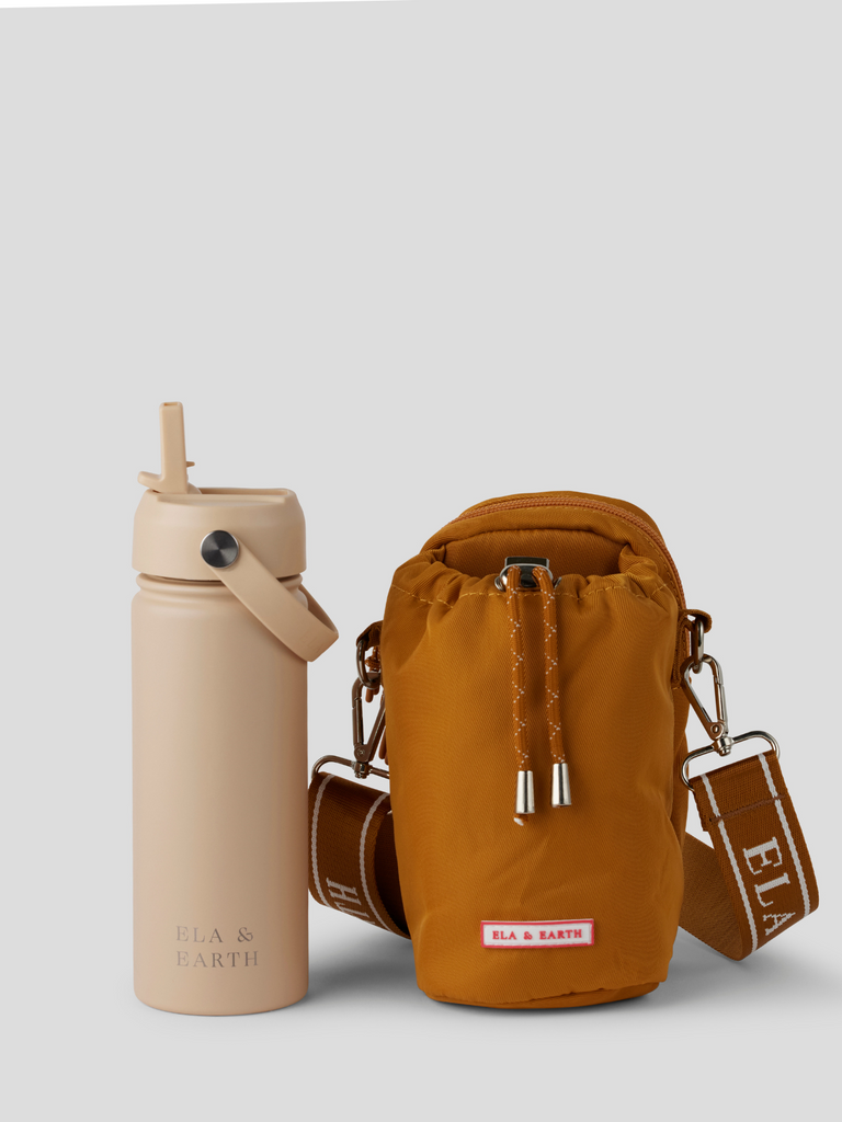 Kids Sports Bag Set - mustard