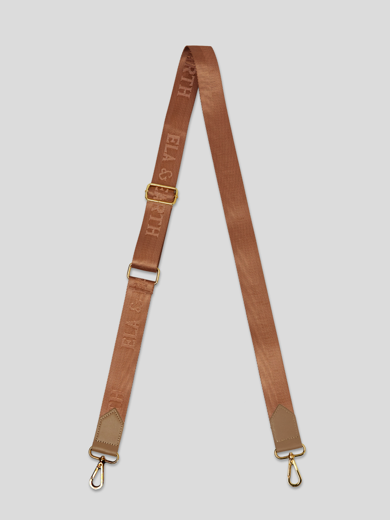 nylon and leather bag strap