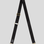 Nylon strap with leather 