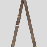 Nylon strap with leather - Oyster With Gold 