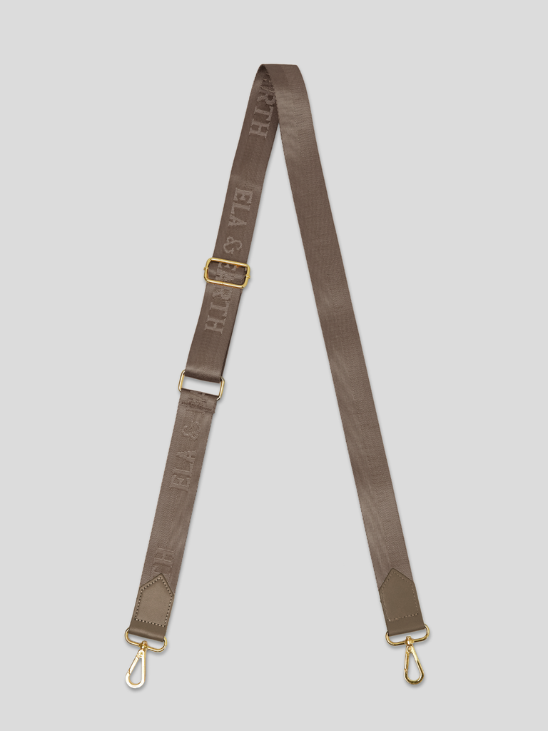 Nylon strap with leather - Oyster With Gold 