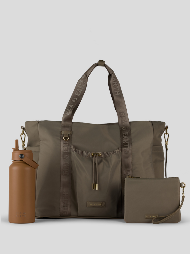 Overnight. Set - Oyster With Gold 