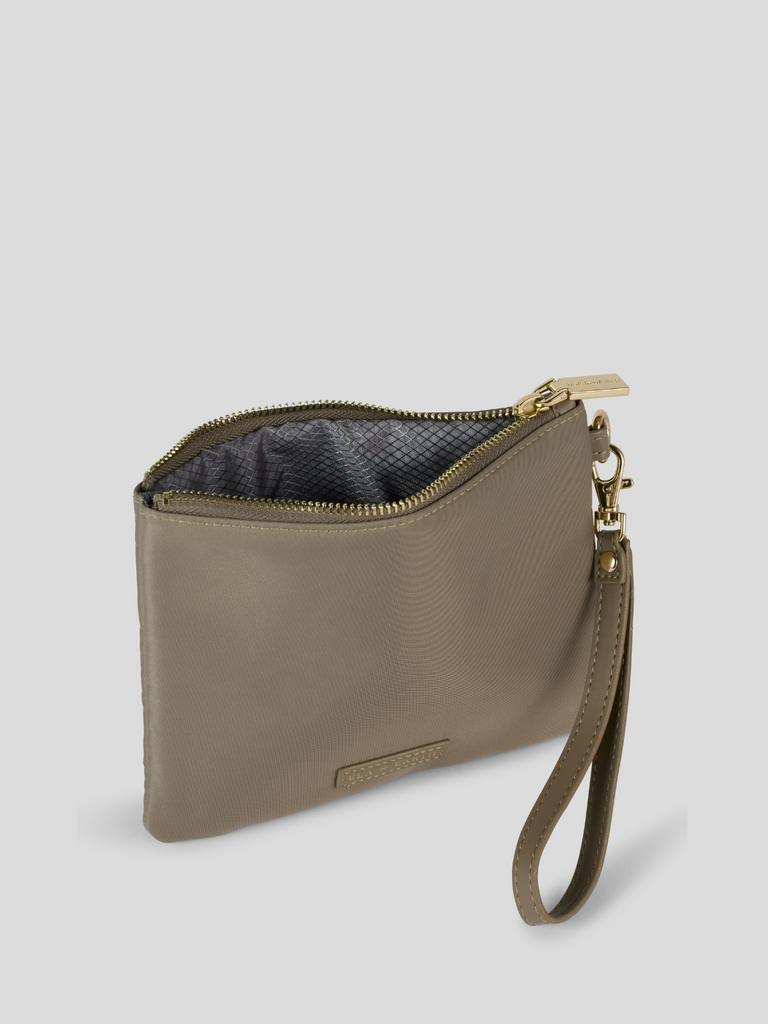 Medium pouch - Oyster With Gold