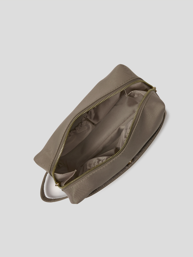 Stylish Cosmetic Pouch For Travel - Beige