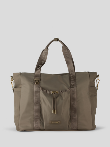 Overnight Bag - Oyster With Gold 