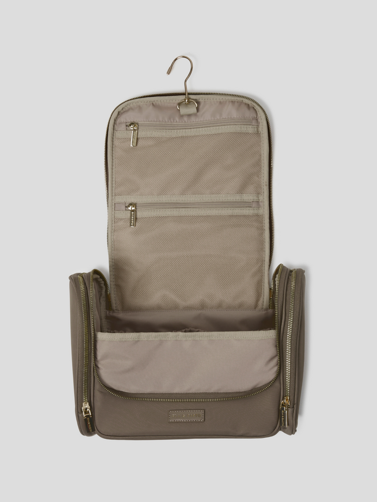 Lightweight Toiletries Bag -  Oyster 