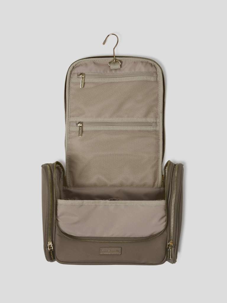 Lightweight Toiletries Bag - Beige