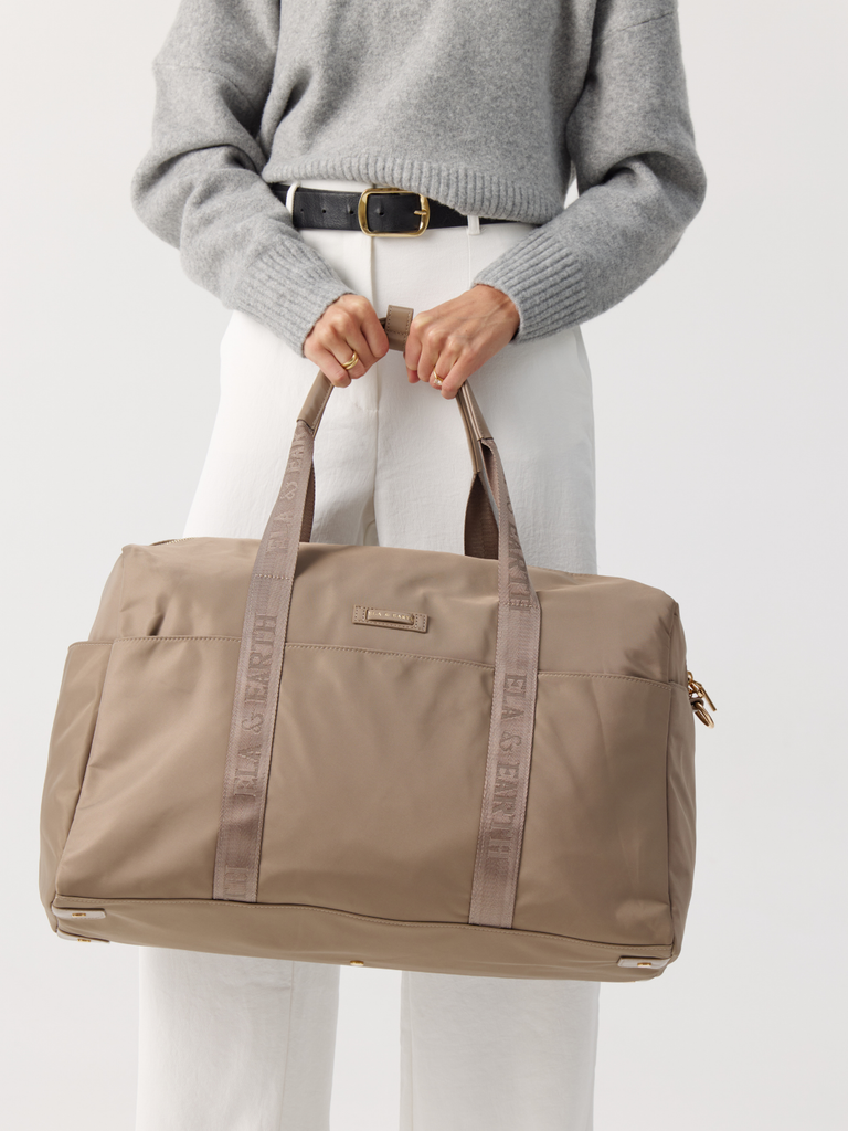 Luxury Travel Bag - Brown