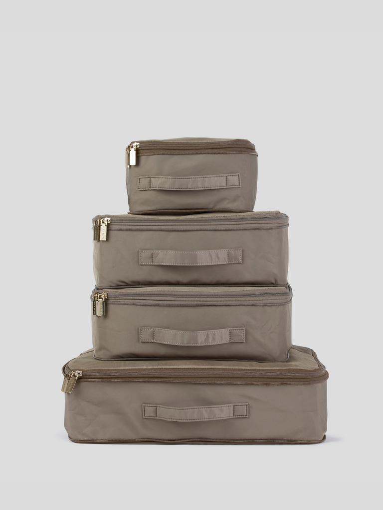 Zip Up Travel Cubes - Oyster 