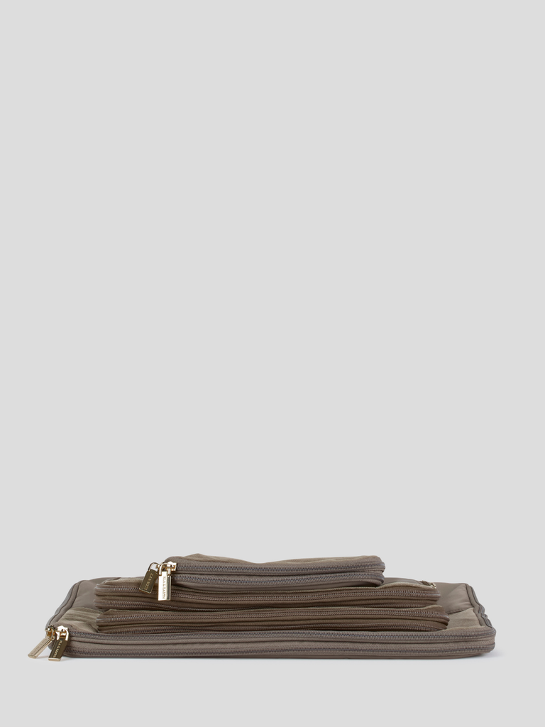 Zip Up Travel Cubes - Oyster