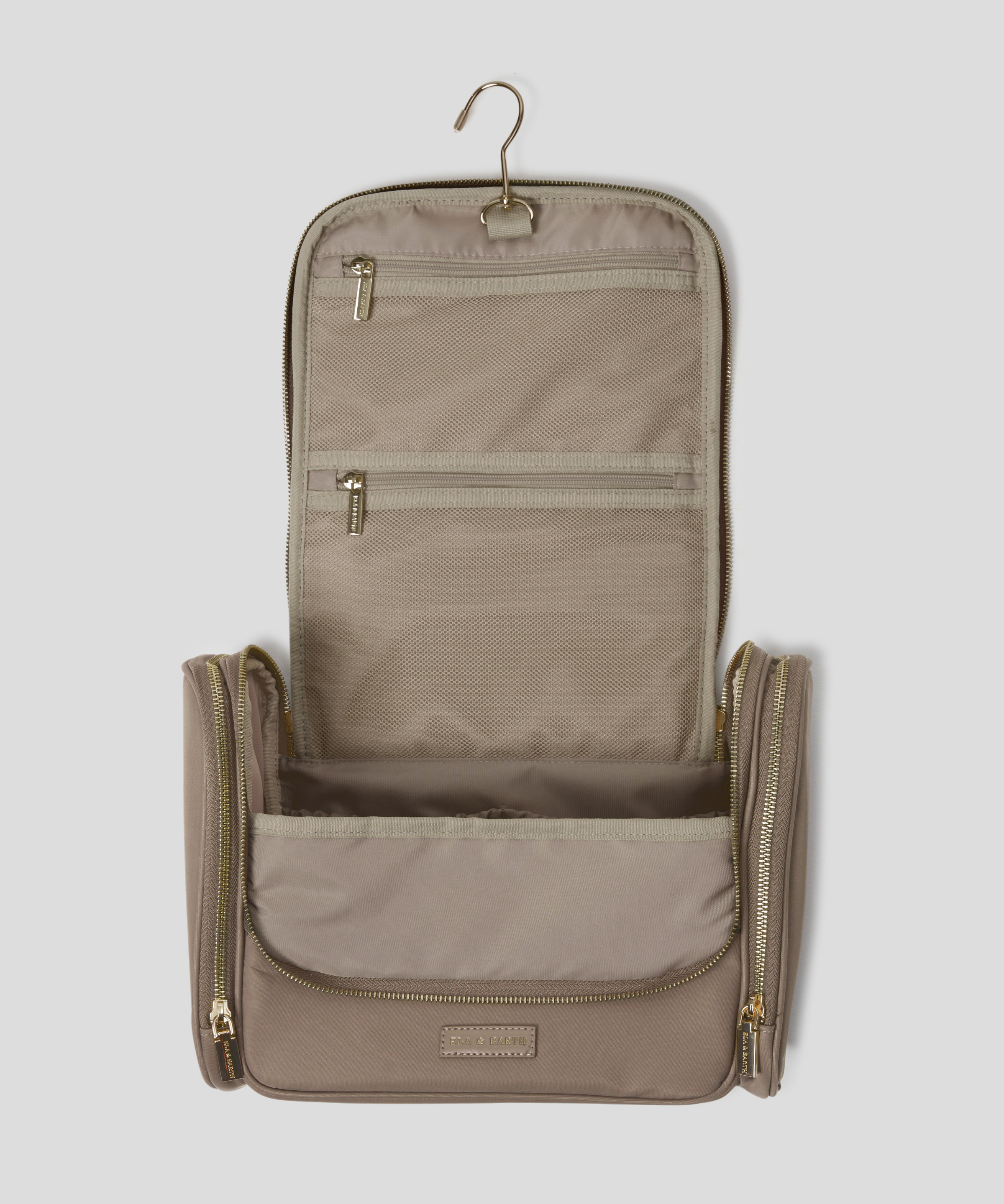 Open Oyster Toiletries Bag 