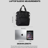Black With Gunmetal - Odyssey Insulated Backpack [Small]