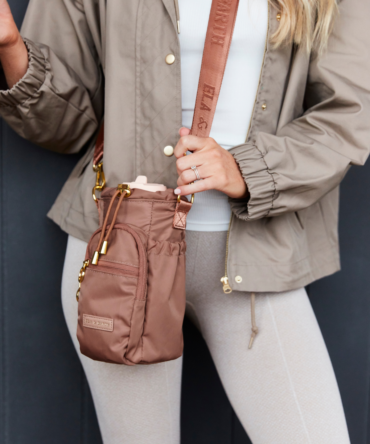 Rose - Odyssey Water Bottle Bag