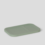 Sage Green - 2 Compartment Silicone Replacement Lid [Removable]