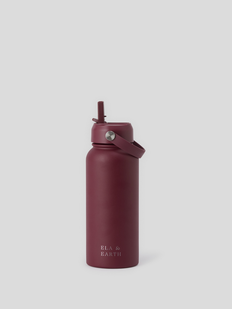 1L Insulated Water Bottle - Shiraz 