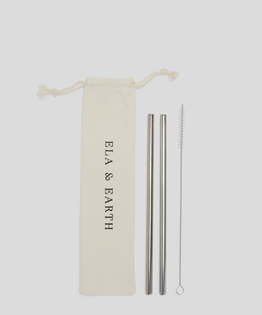 Reusable metal straws